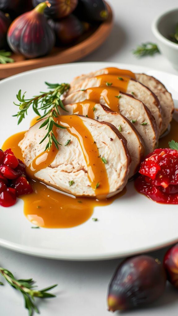 elegant turkey presentation tips