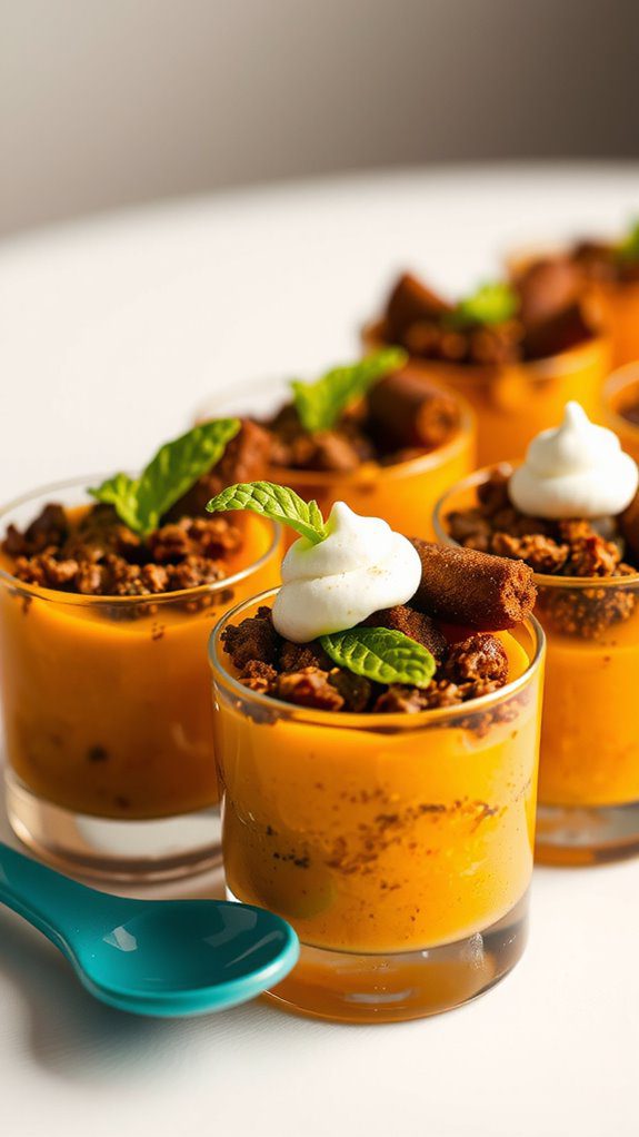 elevate dessert presentation creatively