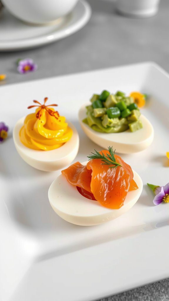 elevate deviled eggs presentation