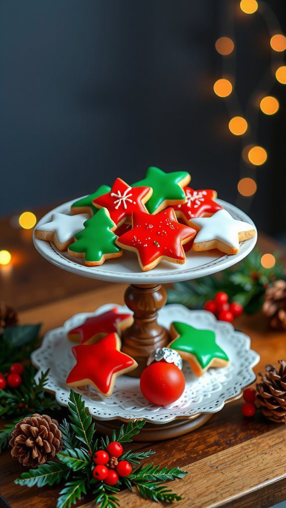 elevate holiday cookie presentation