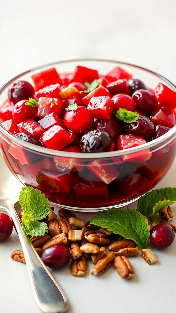 elevate presentation with garnishes