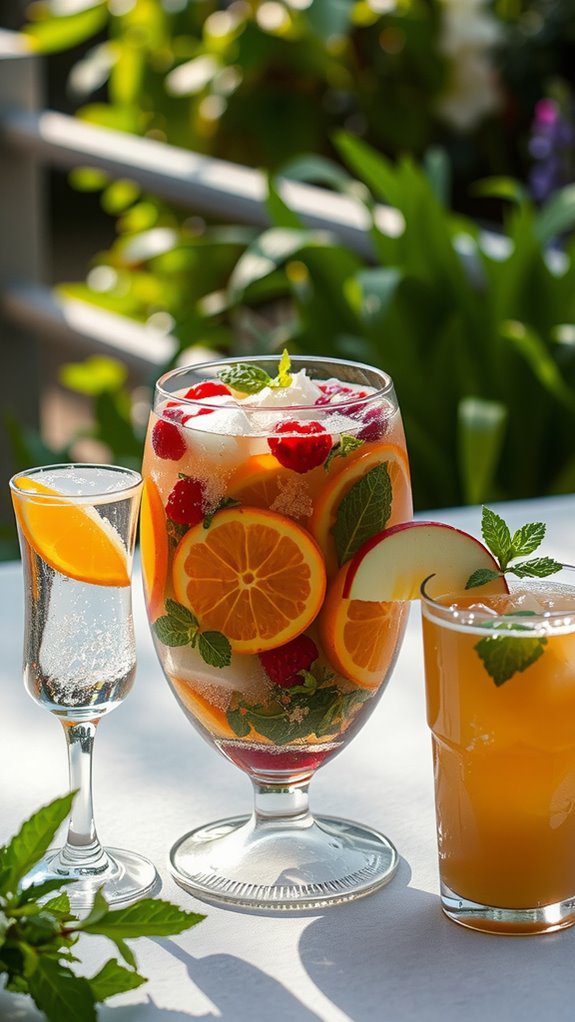 elevate with light drinks