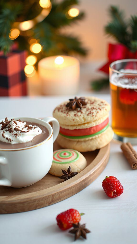 festive beverage pairings suggested