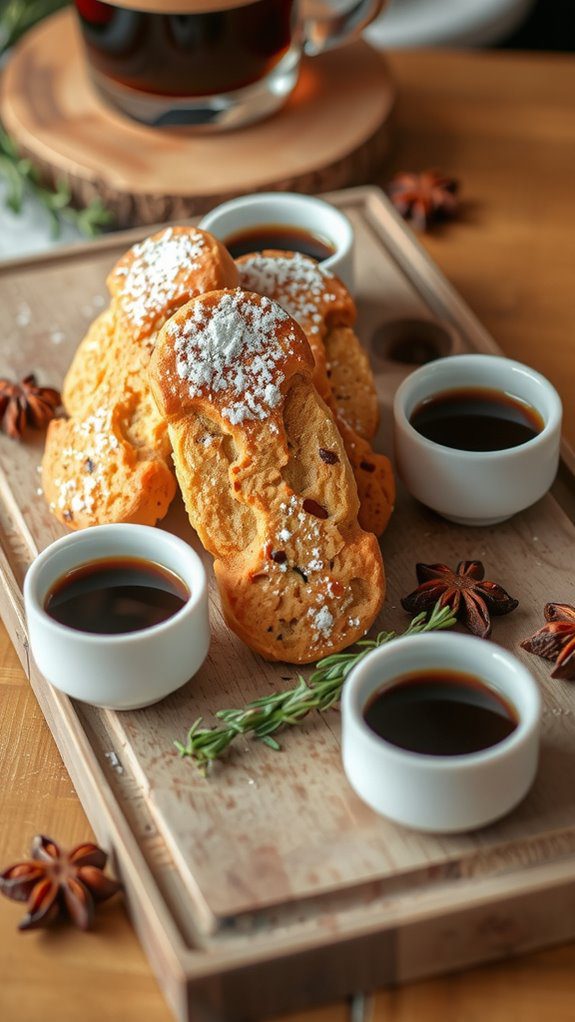 festive biscotti presentation tips