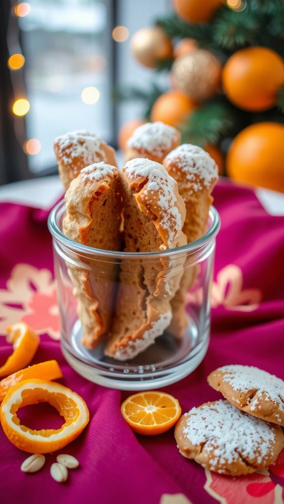 festive biscotti presentation tips