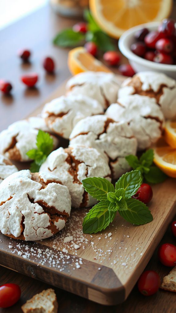 festive cookie plating ideas
