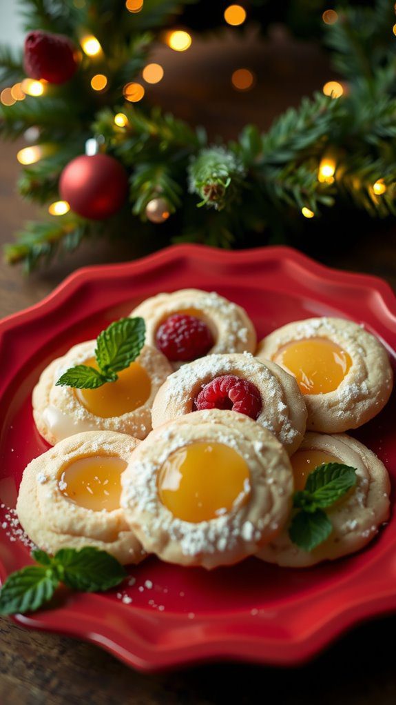 festive cookie plating ideas