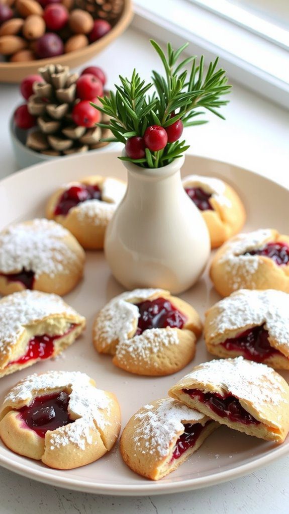 festive cookie platter decoration