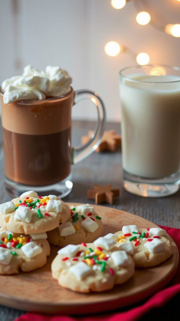 festive cookies drink pairings