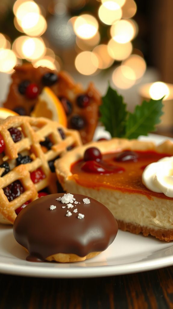 festive dessert pairing ideas