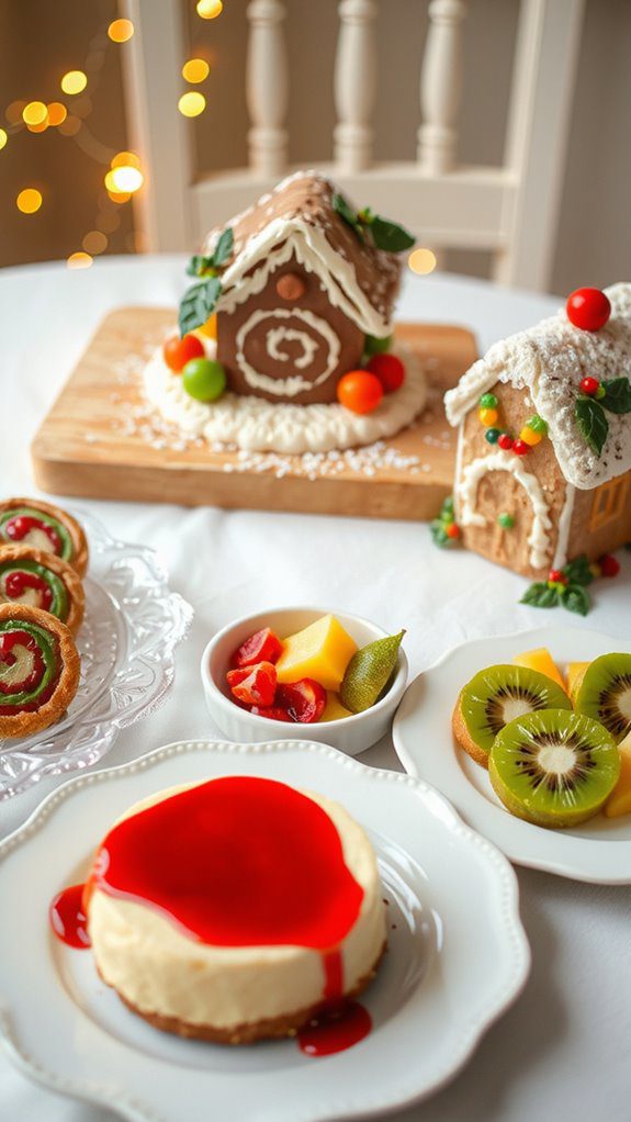 festive dessert table pairings