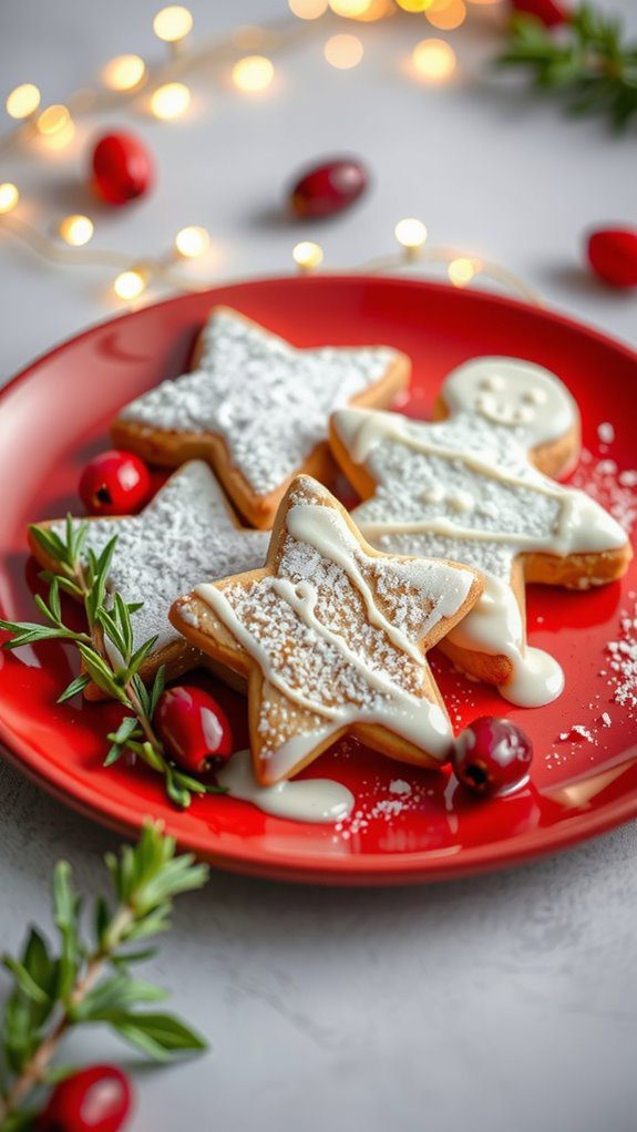 festive gingerbread plating tips
