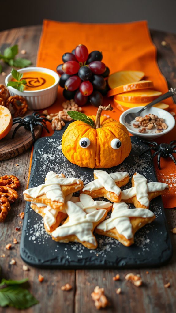 festive halloween food pairing