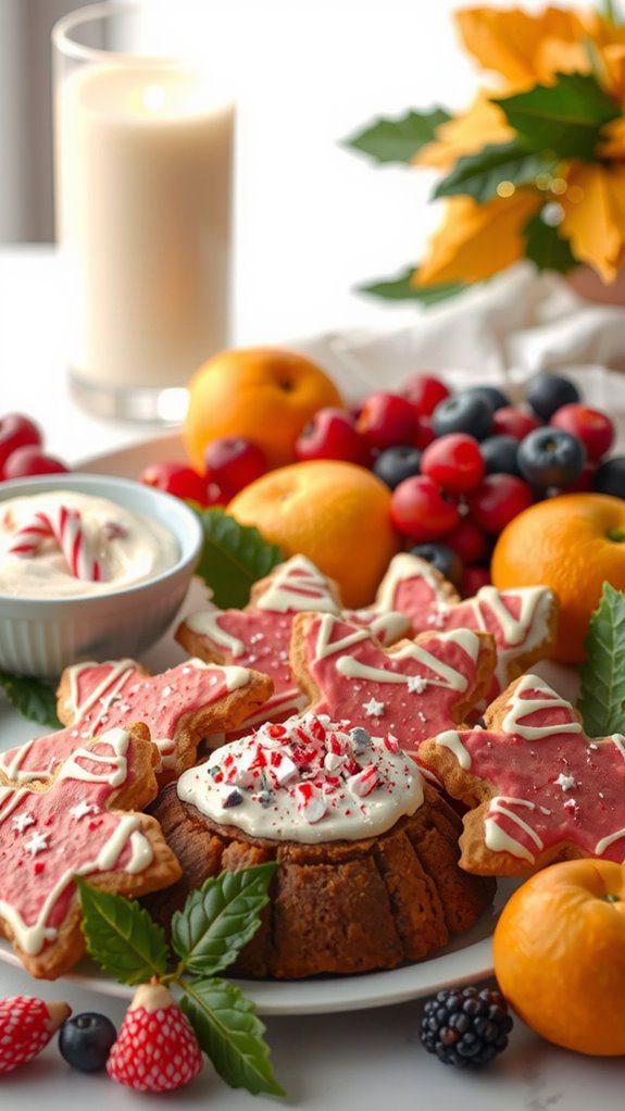 festive holiday dessert pairings
