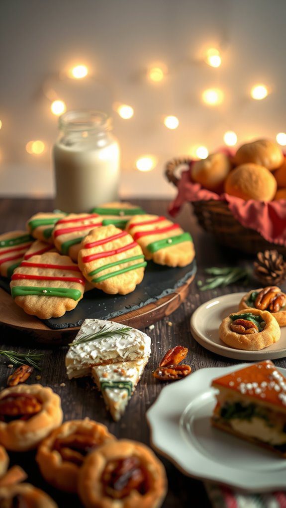 festive holiday dessert pairings