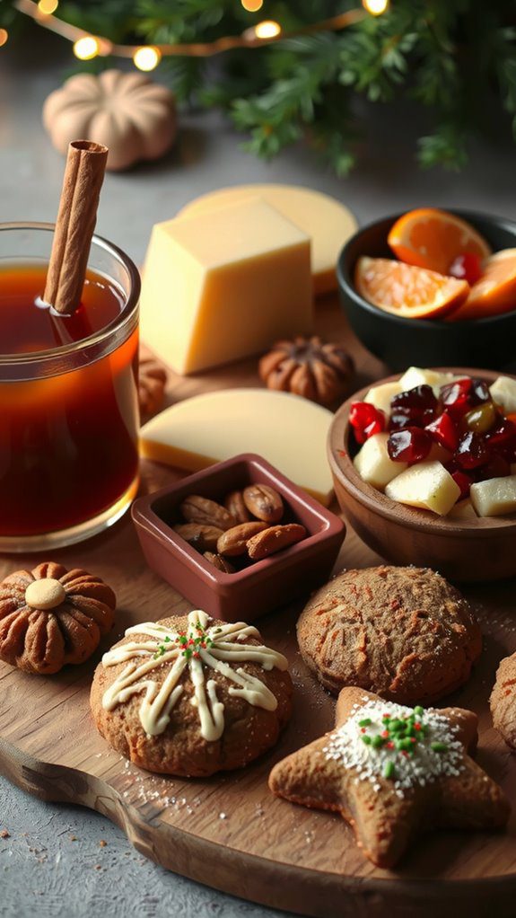 festive holiday food pairings