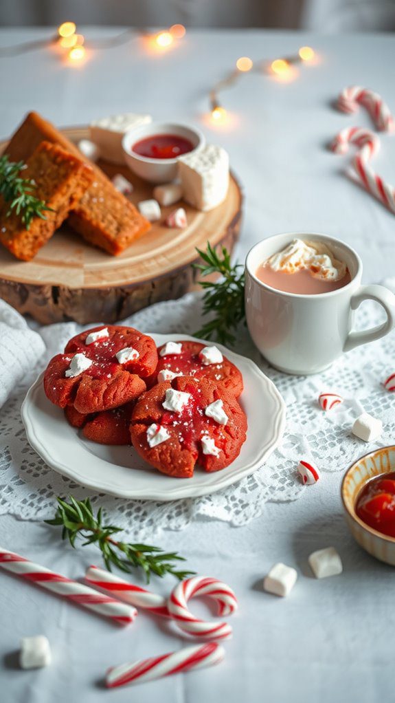 festive pairings for cookies