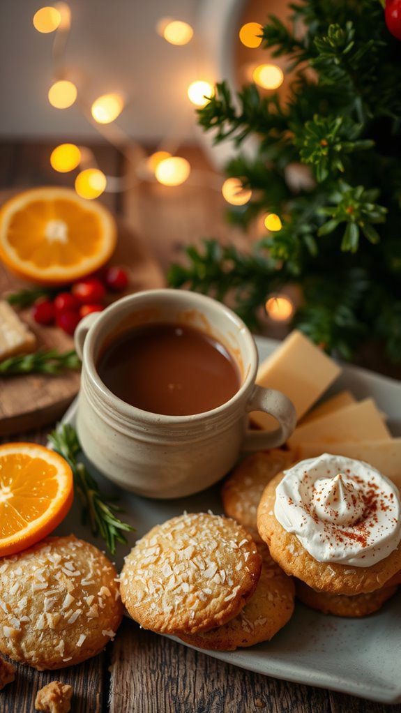 festive pairings for cookies