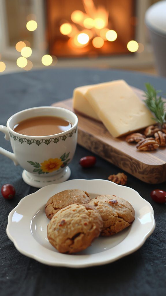 festive pairings for cookies