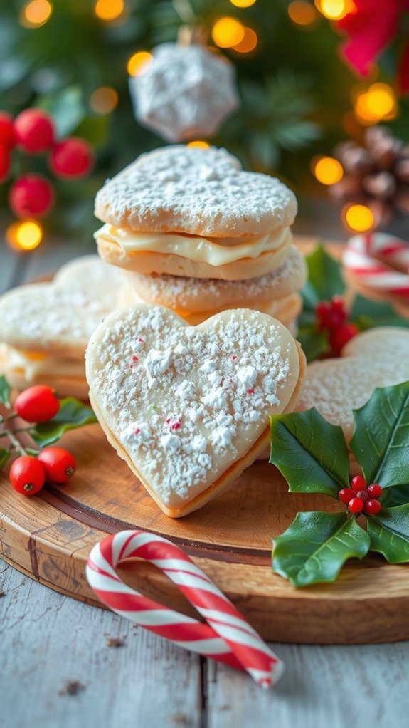 festive presentation for cookies