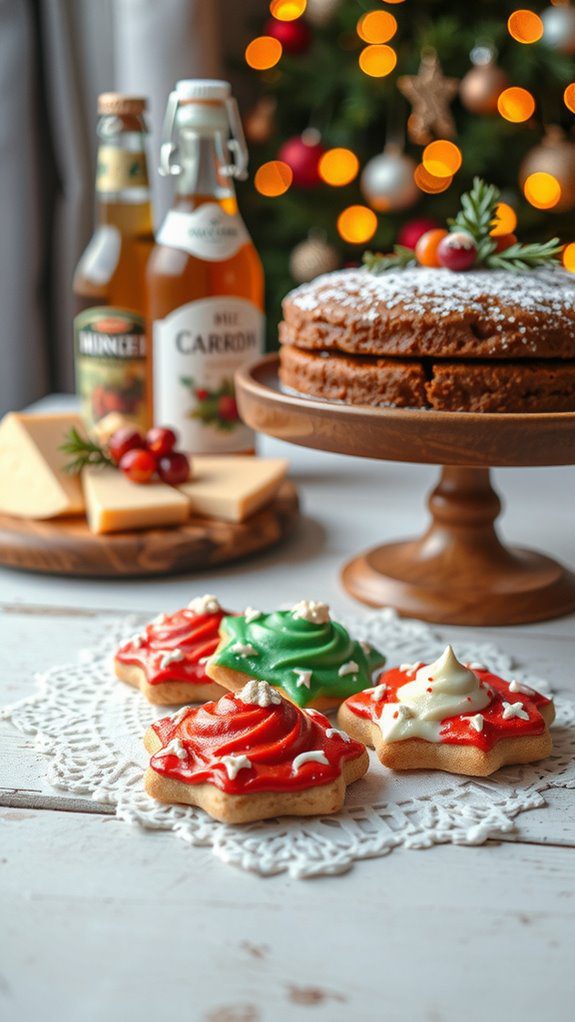festive sweet and savory pairings
