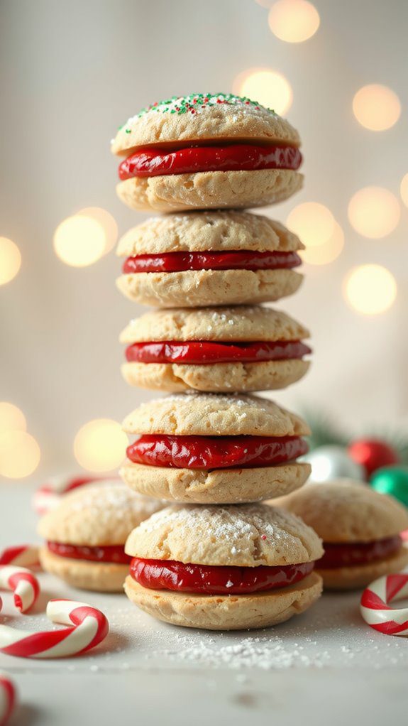 festive whoopie pie presentation