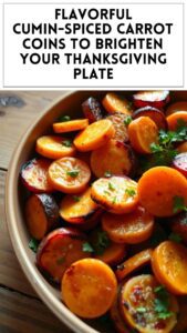 Flavorful Cumin-Spiced Carrot Coins to Brighten Your Thanksgiving Plate