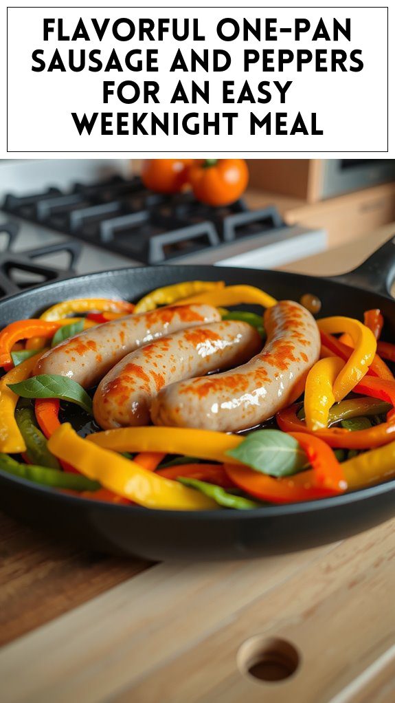 Flavorful One-Pan Sausage and Peppers for an Easy Weeknight Meal