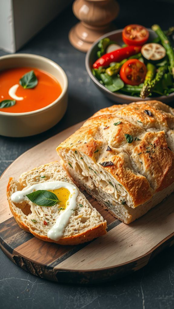 focaccia bread dish pairings