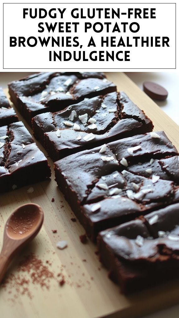Fudgy Gluten-Free Sweet Potato Brownies, a Healthier Indulgence
