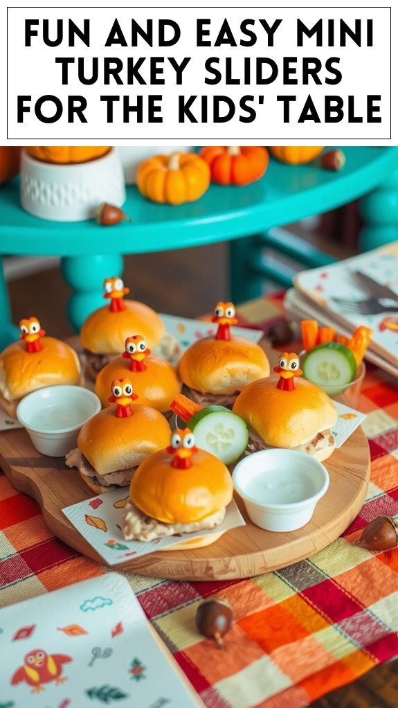 Fun and Easy Mini Turkey Sliders for the Kids' Table