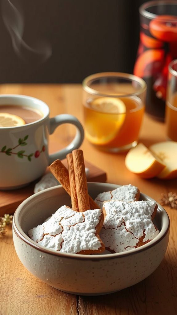 gingerbread cookie drink pairings