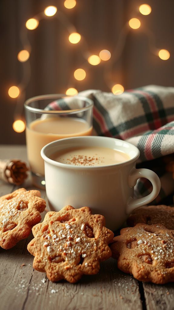 gingerbread cookies drink pairings