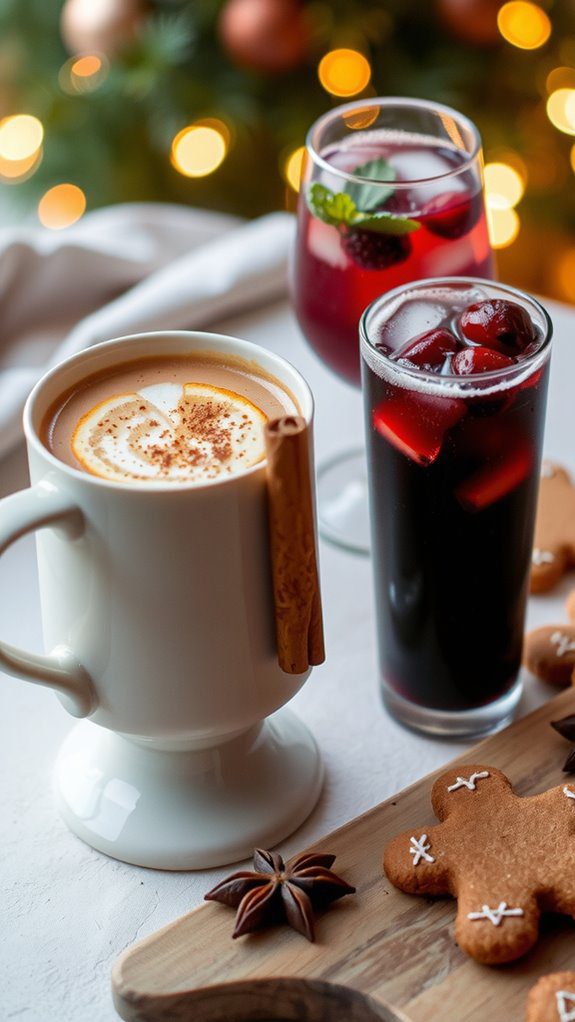 gingerbread drink pairing suggestions
