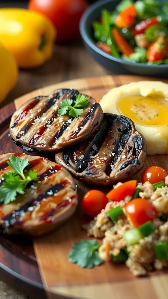 grilled portobello mushroom pairings
