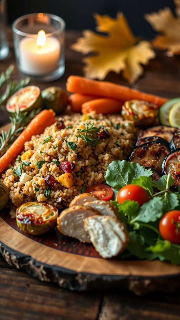 healthy quinoa pairing options