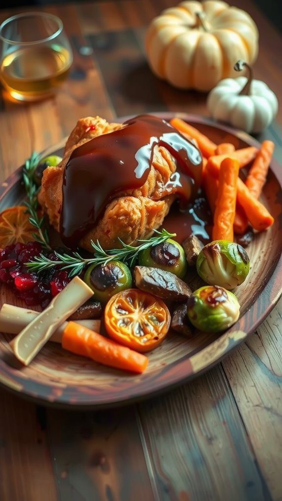 hearty tempeh turkey presentation tips