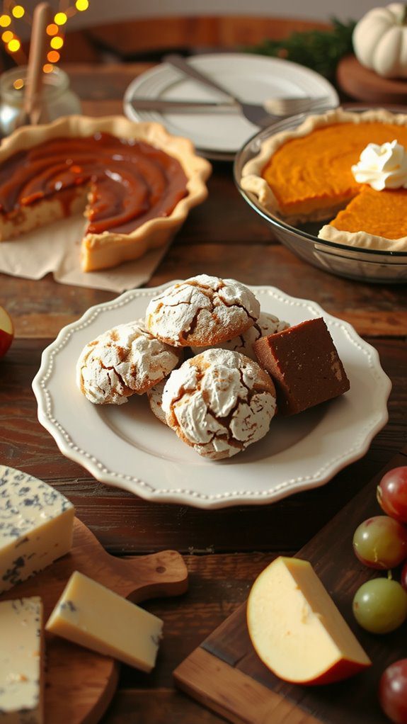 holiday cookie dish pairings