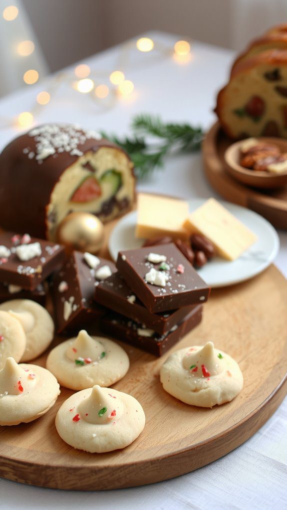 holiday cookie dish pairings