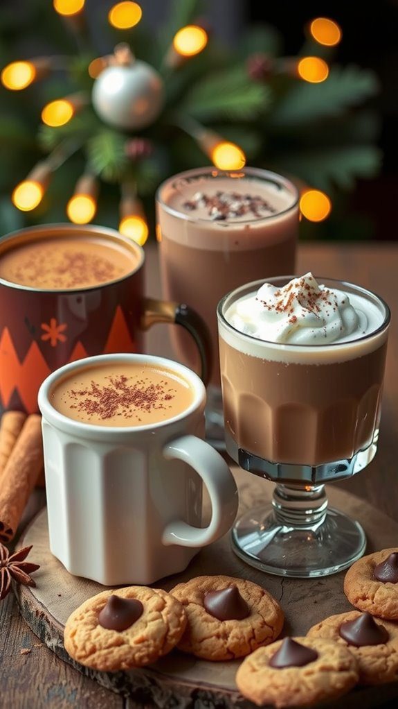 holiday cookie drink pairings