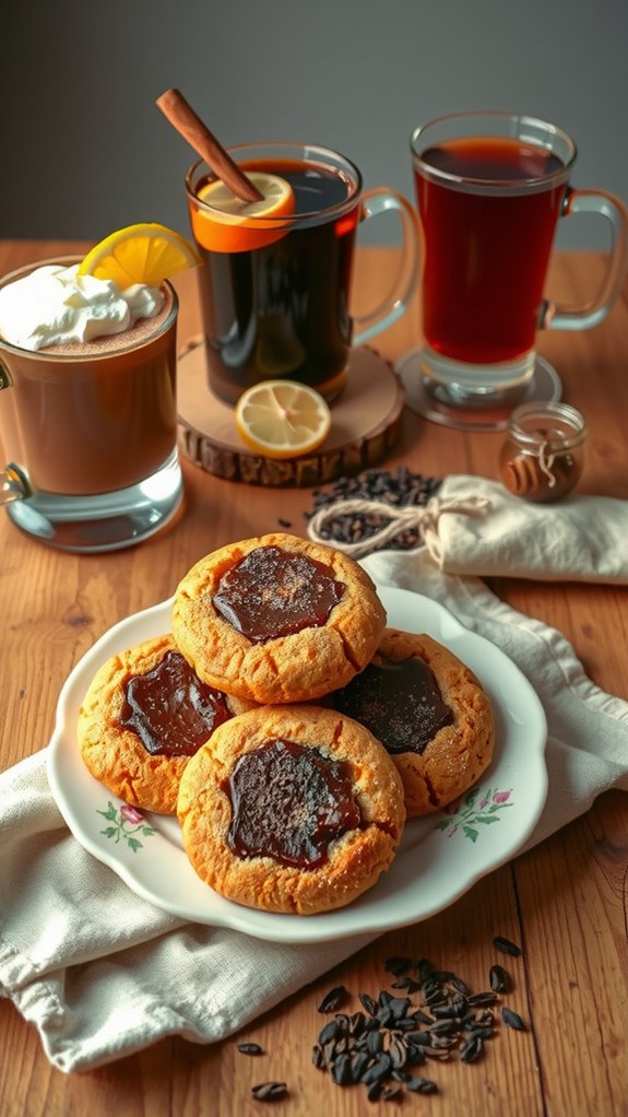 holiday cookies drink pairings