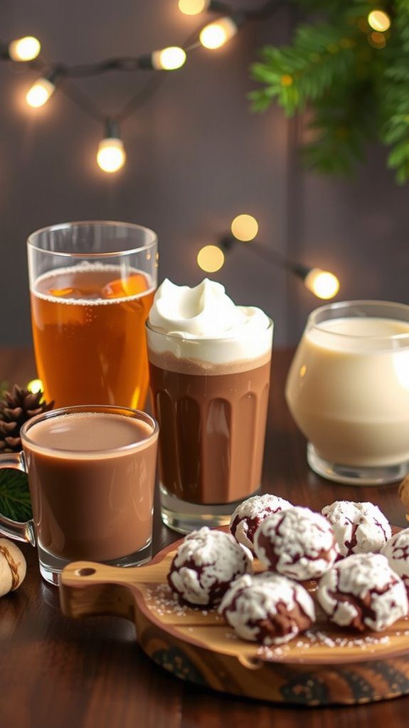holiday drink pairings suggestions