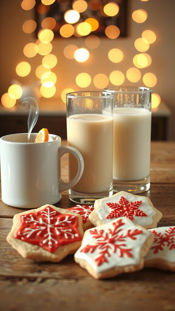 holiday treats drink pairings