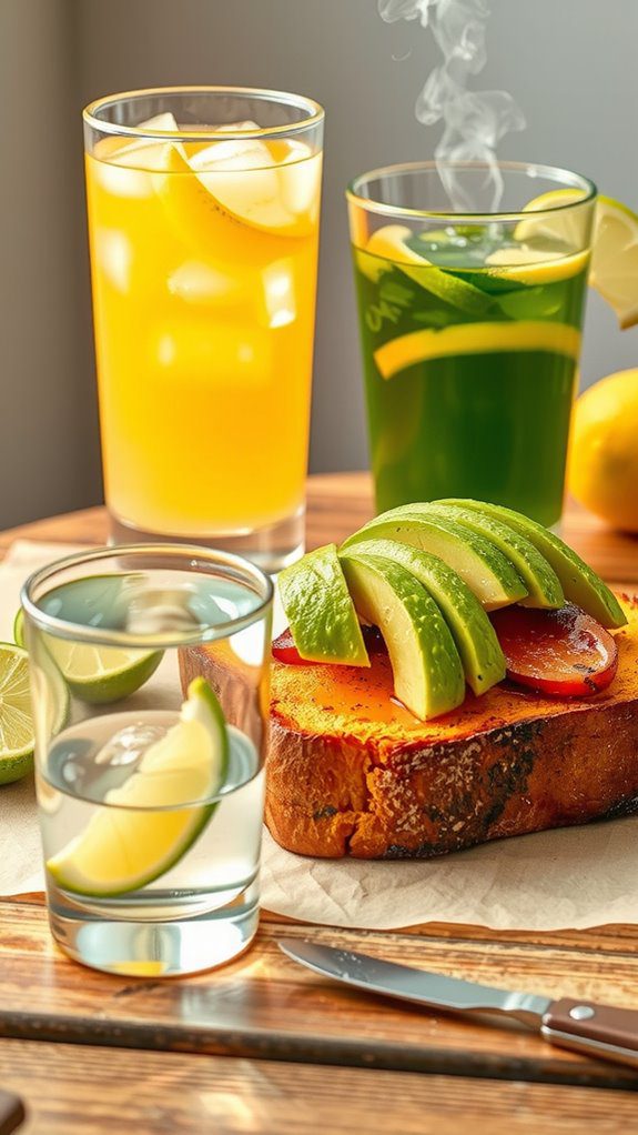 invigorating drink pairings suggested