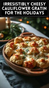 Irresistibly Cheesy Cauliflower Gratin for the Holidays