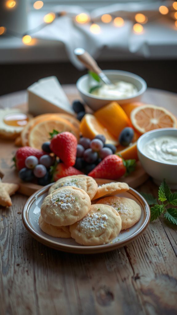 lemon cookies holiday pairings