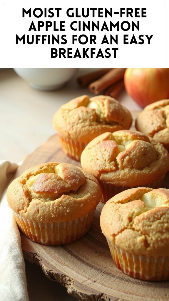 Moist Gluten-Free Apple Cinnamon Muffins for an Easy Breakfast