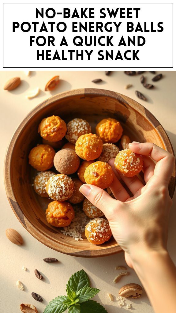 No-Bake Sweet Potato Energy Balls for a Quick and Healthy Snack