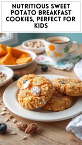 Nutritious Sweet Potato Breakfast Cookies, Perfect for Kids