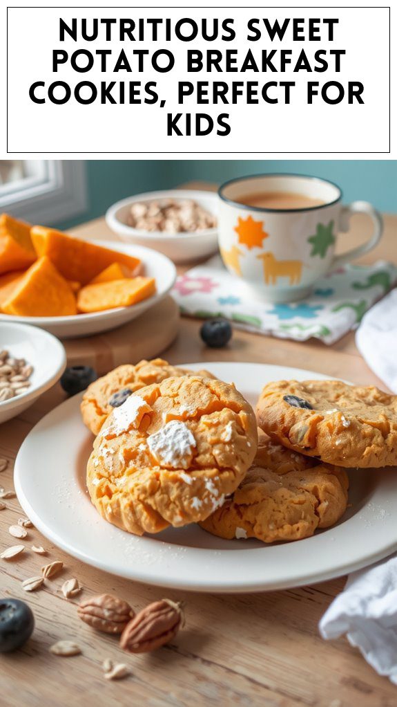 Nutritious Sweet Potato Breakfast Cookies, Perfect for Kids